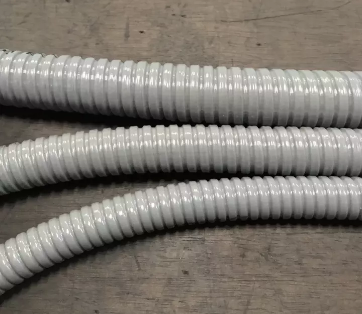 What are the features of PVC coated metal hose?